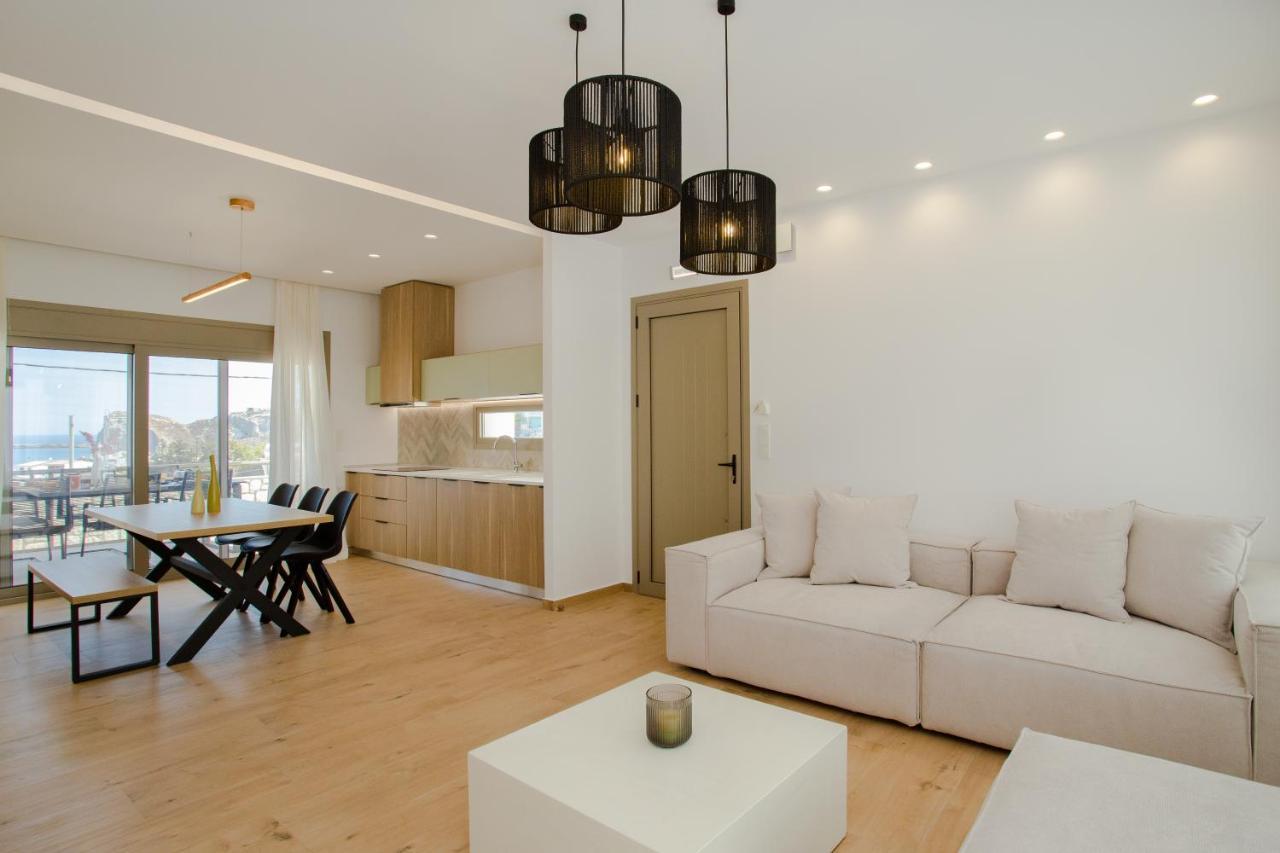 아크앤젤로스 Ikia Seascape At Stegna 빌라 외부 사진
